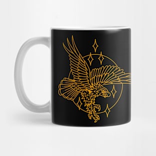 bold eagle tattoo Mug